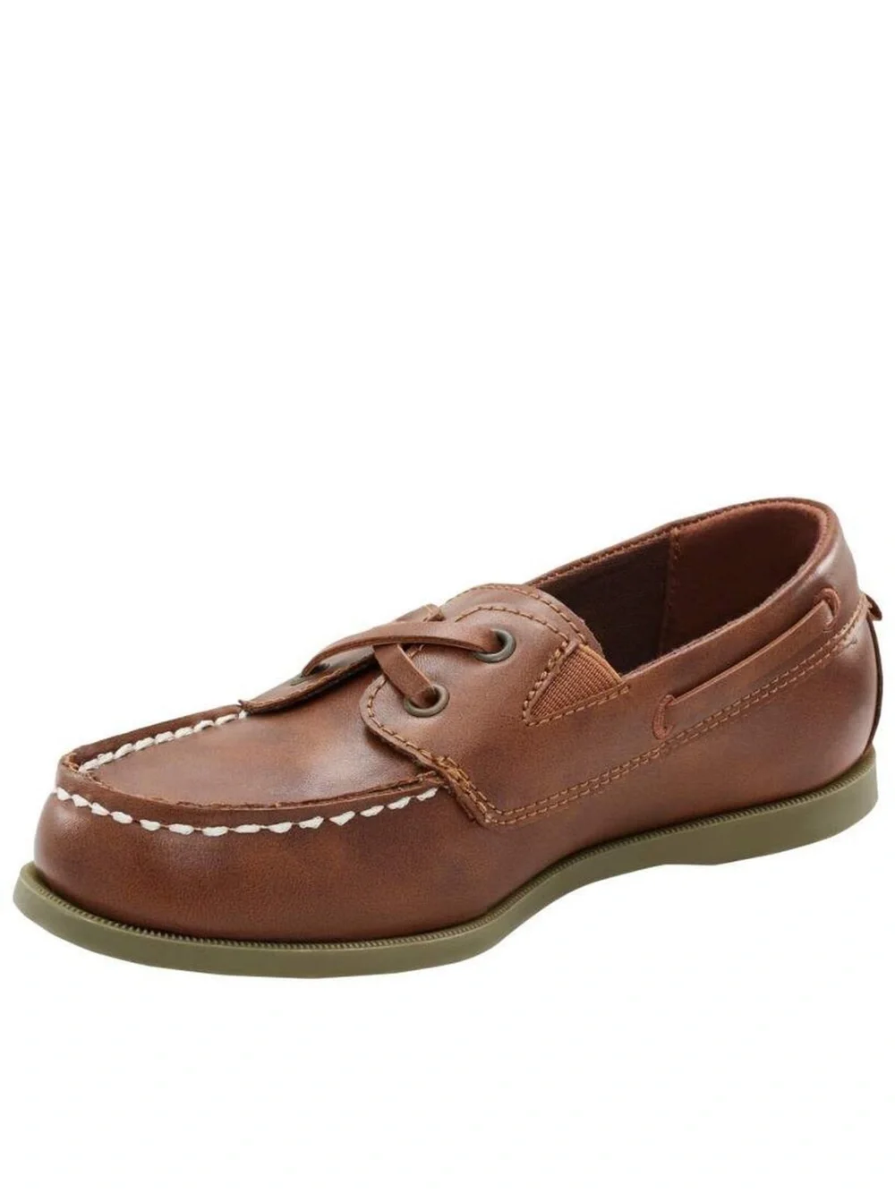 Carter's Boys Brown Moccasin-Style Boat Shoe